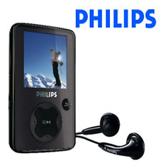 Filgifts.com: Digital MP3 Video Player (2GB- PH-SA3025/97) by Philips